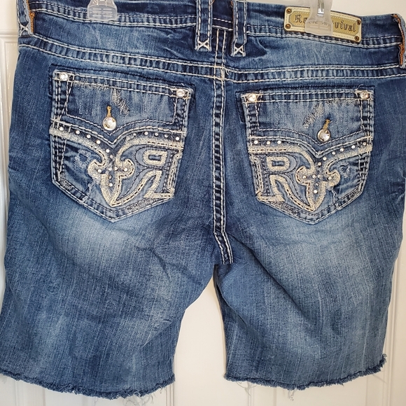 Rock Revival Pants - Conservative Rock Revival Cutoff Sundee Easy Burmuda Shorts